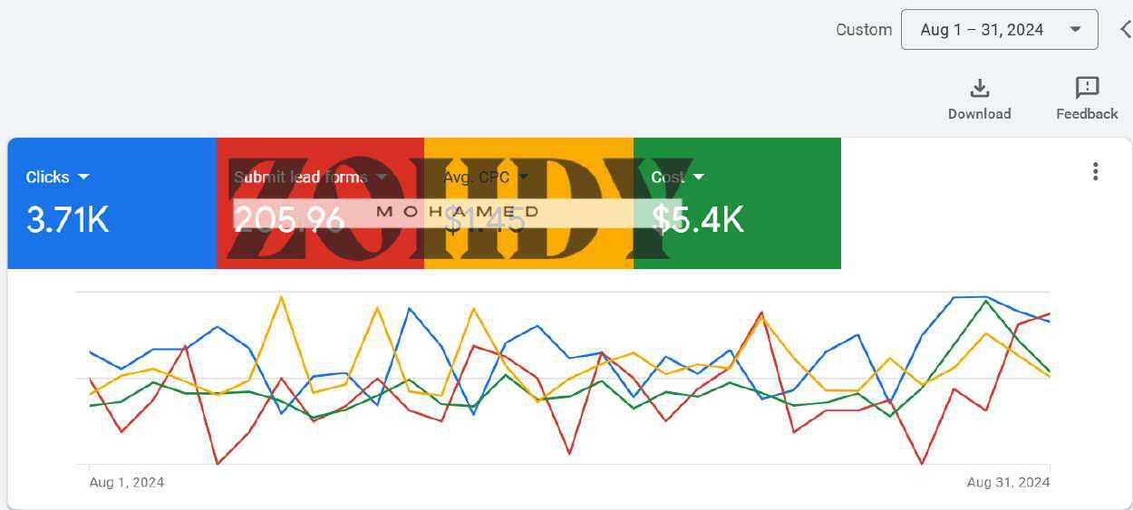 Google Ads - Actual Result